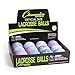Champion Sports Lacrosse Balls: Official Size Sporting Goods Equipment for Professional, College & Grade School Games, Practices & Recreation - NCAA, NFHS and SEI Certified - 12-Pack - Assorted