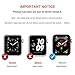 ZYTX Compatible with Apple Watch Band 40mm, Silicone Band with Shock-Proof and Shatter-Resistant Protective Case Replacement for Apple Watch Series 4 (Midnight Blue/Vintage Rose)