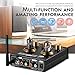 P1 Bluetooth 5.0 Vacuum Tube Preamplifier Hi-Fi Valve Headphone Amplifier Wireless Receiver Audio Decoder Preamp USB DAC APTXthumb 3