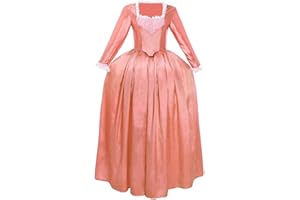 SFWXCOS Women's Musical Hamilton Elizabeth Schuyler Angelica Peggy Cosplay Costume Dress Gown
