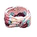 Toptim Baby Girl's Turban Headband Head Wrap Knotted Hair Band (Cross Model 6 Pack)