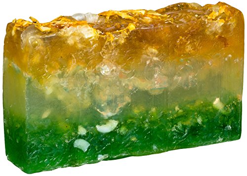 AIRA Handmade Organic Soap - Herbal Body Soap Infused with Orange, Lemon, Lime Extract - Certified Organic Ingredients & Therapeutic Essential Oils - All Purpose No-Chemical Handmade Soap (4 Ounces)