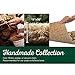 Entryways Winter Berries Handmade, Hand-Stenciled, All-Natural Coconut Fiber Coir Doormat, 18” X 30” X .75”
