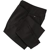 Smitty Men's Basketball Premium 4-Way Stretch Flat Front Officials Pants - Western Cut Pockets