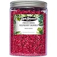 Drink Botanicals | Freeze Dried Raspberry Crumble Grit Pieces | 100% Natural | 5.29oz, 150 Grams | Non-GMO | Dried Raspberries for baking, Garnishing, Cakes | Raspberry Pieces | Pet Recyclable Jar