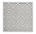 Aerostar 14x14x1 MERV 11 - 6 Count - Pleated HVAC, Furnace & Air Conditioner Filters - Removes Dust, Cold & Flu Germs, Lint, Mold, Pet Dander, Allergy-Causing Pollen, Smog & Smoke