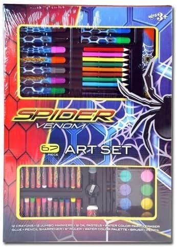 Spider Venom 67pc Art Set in Window Box by Colortech