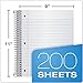 Oxford Spiral Notebooks, 5 Subject, College Ruled Paper, Durable Plastic Cover, 200 Sheets, 5 Divider Pockets, 2 per Pack (10388)