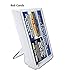 Clear Acrylic Plastic Business or Sign Card Holder, Cell Phone or Other Item Merchandise Display Stand Easel (2 Pack) (Style G)