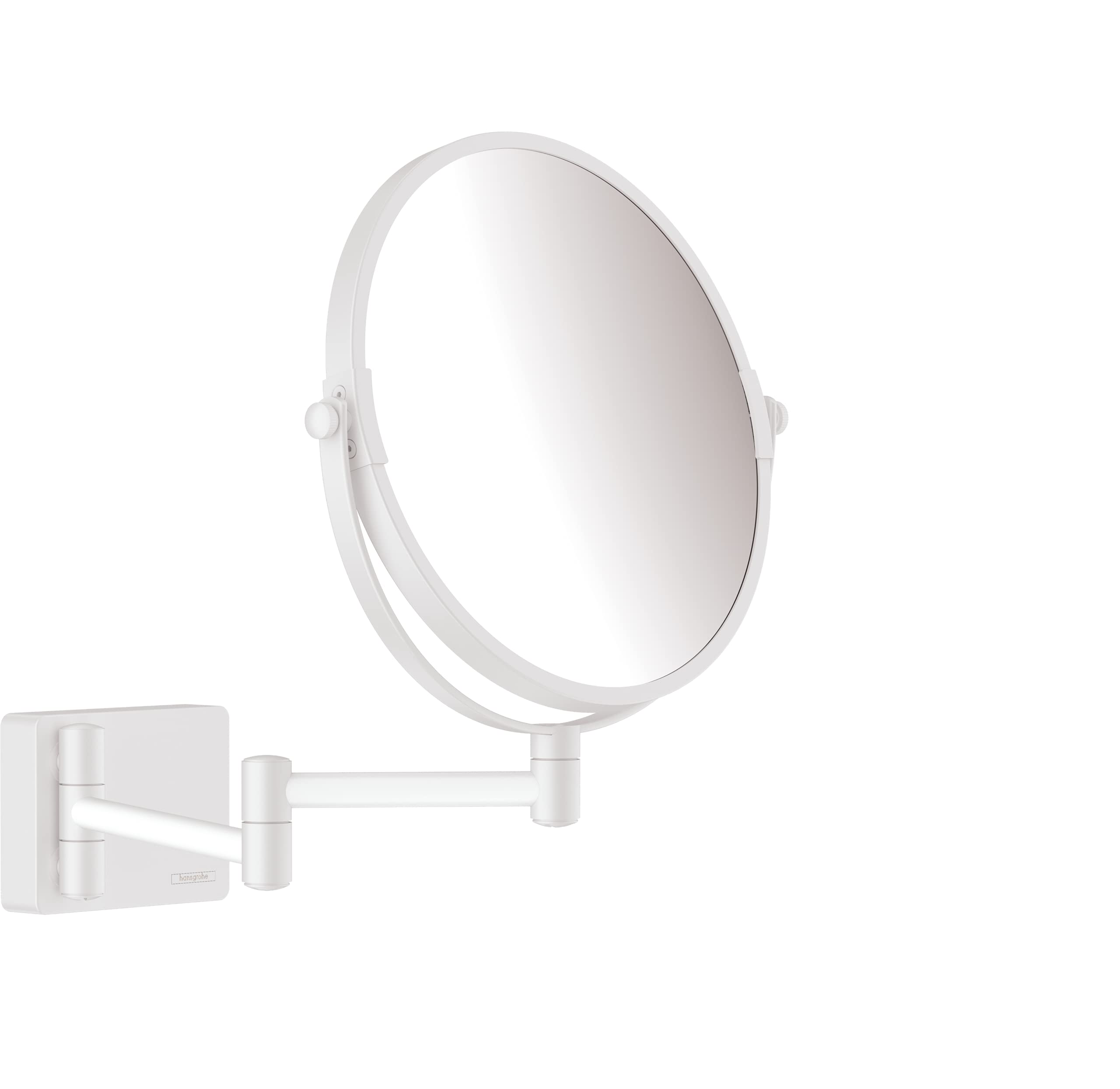 hansgrohe AddStoris Shaving mirror, matt white, 41791700