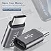 Bwealthest USB C Adapter, 3-Pack Aluminum USB C to Micro USB Convert Connector Charger Compatible with Samsung Galaxy Note 9 S9 S8 Plus Note 8,Pixel XL,20 G5 G6, Nintendo Switch, MacBook(Grey)