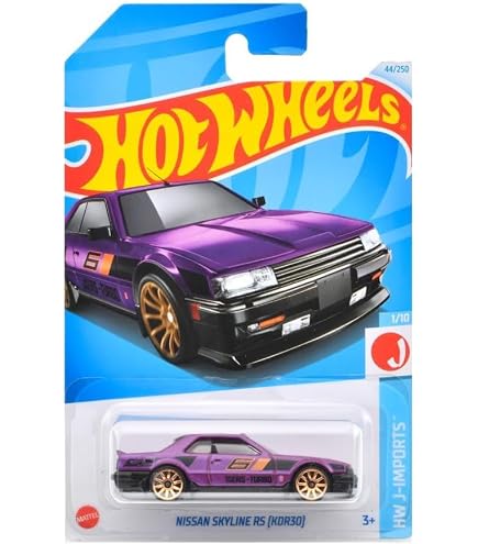 ホットウィール NISSAN SKYLINE Hot Wheels '82 Nissan Skyline R30, Factory Fresh 10/10 : Amazon.ca