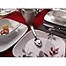 Corelle Boutique Square Kyoto Leaves 16-Piece Dinnerware Set, Service for 4