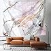 TSDA Pink Marble Tapestry Wall Hanging Pink and Gray Tapestry for Living Room Bedroom Dorm Home Decor (Small-59 x 51 In)