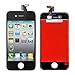WEELPOWER LCD Touch Screen Digitizer Glass Replacement Assembly for iPhone 4 (GSM Version)with Repair Tool (Black)