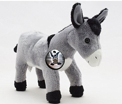 Kuscheltiere.biz Esel Felix Grauesel Eselchen 21 cm Plüschtier – Bild 6