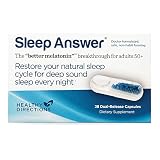 Dr. Richard Wurtman's Sleep Answer Delivers Low Dose Melatonin Throughout The Night, 28 Dual-Release Capsules (28-Day Supply)