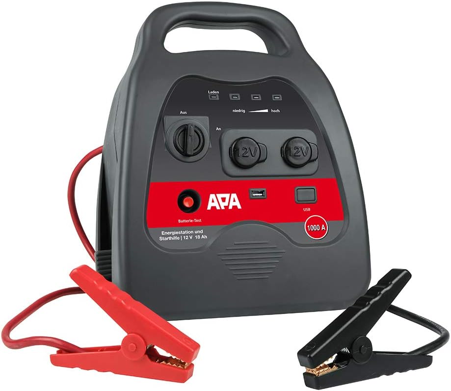 PA APA 16644 Power Pack Bully Smart with Jump Starter 1000 A, black - Image 5