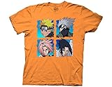 Ripple Junction Naruto - Shippuden 4 Heads Adult T-Shirt