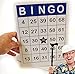 Jumbo Bingo Cards 100 Pc. Gloss Lamination 8.5 x 11 – Easy to read