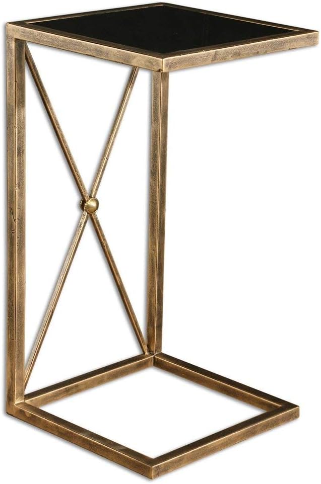 NR Lighting Zafina Gold Side Table