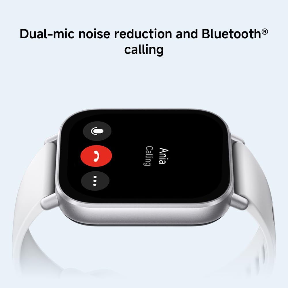 Redmi Watch 5 Active Smartwatch, 2.0 Inch LCD Display, 18 Day Battery, 140+ Sports Modes, Heart Rate and SPO₂ Tracking, 5ATM Waterproof, Bluetooth Calls, Fitness Tracker, Sleep Monitor - Black, black