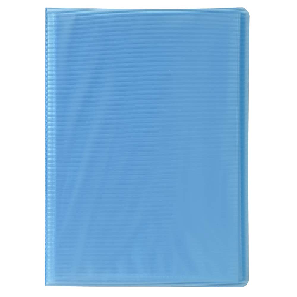 Exacompta - Ref 85277E - Linicolor Rigid PP Display Book - Suitable for A4 Documents, 0.8mm Polypropylene Material, 20 Pockets, 40 Viewing Pages - Assorted Colours (Pack of 20)