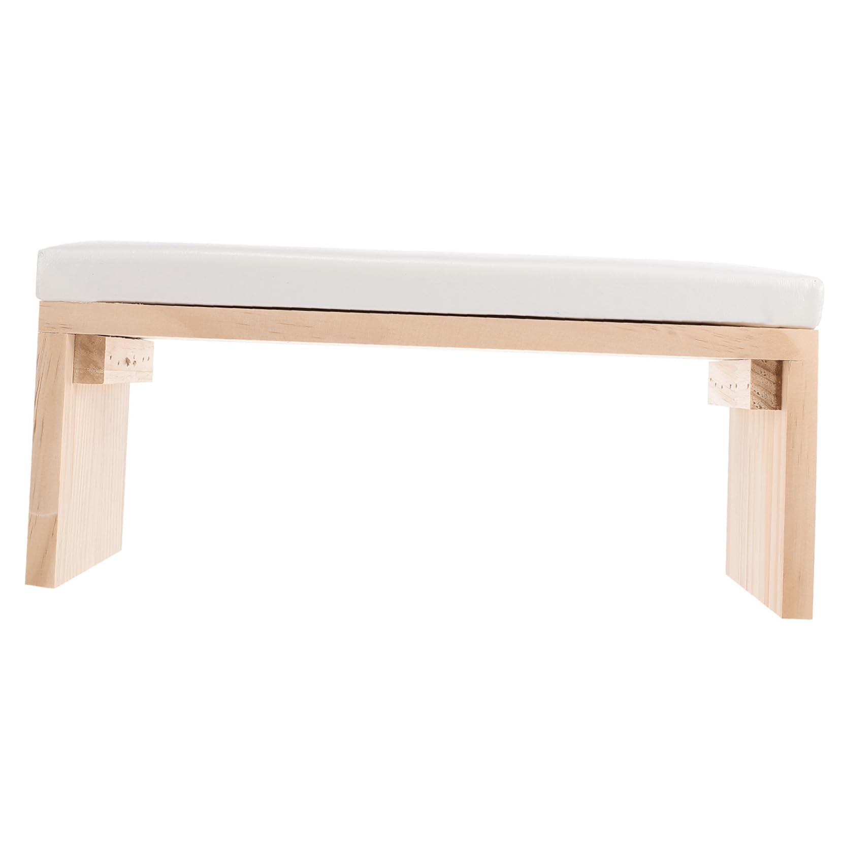 VINTORKY Nail Art Pillow - Arm Cushion for Nails - Nail Supplies Kit with Solid Wood Log - and Leather Wooden Pillow - Essential Nail Manicure Accessories Kit