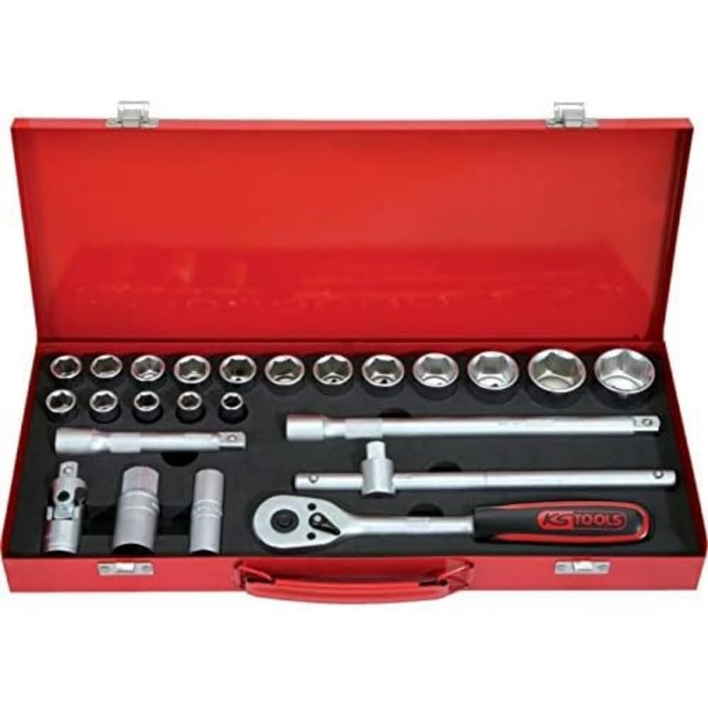 KS Tools 917.4024 1/2-inch Classic Hex Socket Set (24 Pieces)