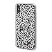 Sonix Sweet Pea Case for iPhone Xs Max Women's Protective White Gold Glitter Flowers Clear Case for Apple iPhone Xs Max