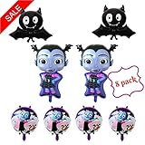 Vampirina Balloon, Birthday Party Supplies 8 Pack Balloons, Disney Party Supply Decorations Girl, Shoppinesonline, USA Seller.