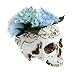 Timberlark Resin Realistic Skull Head Model Flower Pot Planter Container Home/Garden/Bar Ornament