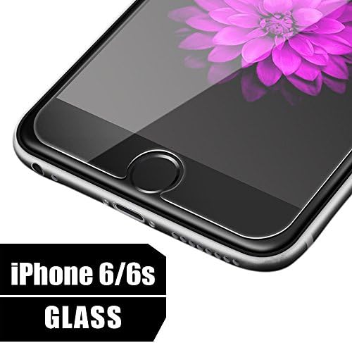 iPhone 6/6S Screen Protector, Samgg Tempered Glass High Clear Anti-scratch Fingerprint Screen Protector for Apple iPhone 6, iPhone 6S ( 4.7 inch Screen )