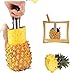 Statko Stainless Steel Pineapple Peeler, Pineapple Corer, Pineapple Slicer - LARGE BLADE FOR MEDIUM TO LARGE PINEAPPLES