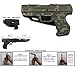 Best Quality Rogue River Tactical Digital Camo Military Green Pakkawood 1911 Gun Pistol Spring Assisted Opening Folding Pocket Knife with Belt Holster 440 Stainless Steel Blade Great Gift