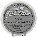 Rainbow Dust Silver Edible Glitter 5g