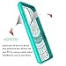 LG Aristo Case, LG Fortune/Phoenix 3/MS210 M210/k8 2017/Risio 2/ Rebel 2 LTE Case Clear,Anoke Cute Thin Slim Mandala Protective Cell Phone Cases Cover with Screen Protector for Girls Women LG LV3 Mint