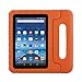 BLUEWIND All New Fire 7 2017 Case, Protective Kids Case for Fire 7 2017 Tablet (7th Generation, 2017 Release) Light Weight Shock Proof with Handle Stand Kids Case Cover for Fire 7 2017 Tablet,Orange
