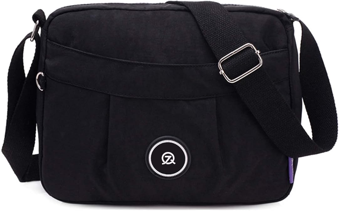 Water Resistant Women's Crossbody Shoulder Bag Lightweight Nylon
