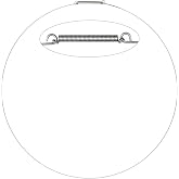 4861ER2001D Washer Door Gasket Clamp Assembly for LG Electronics | Washing Machine Boot Steal Retaining Ring,Deformation &amp; Break Resistant,Maintains Tight Door Boot Seal