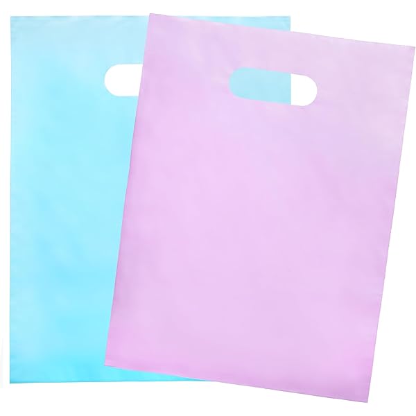 Chirpbirds Thank You Plastic Shopping Bags For Small Businesses Extra Large Thick Bulk Merchandise Gift Bags With Handles For Customers Party Favors, Black 50 Pack