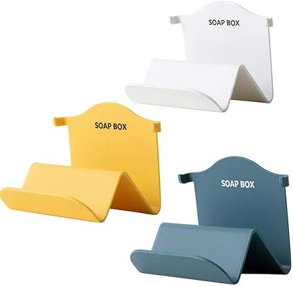 Schneespitze 3 Pcs Jabonera Baño,Sello Impermeable Caja de ...