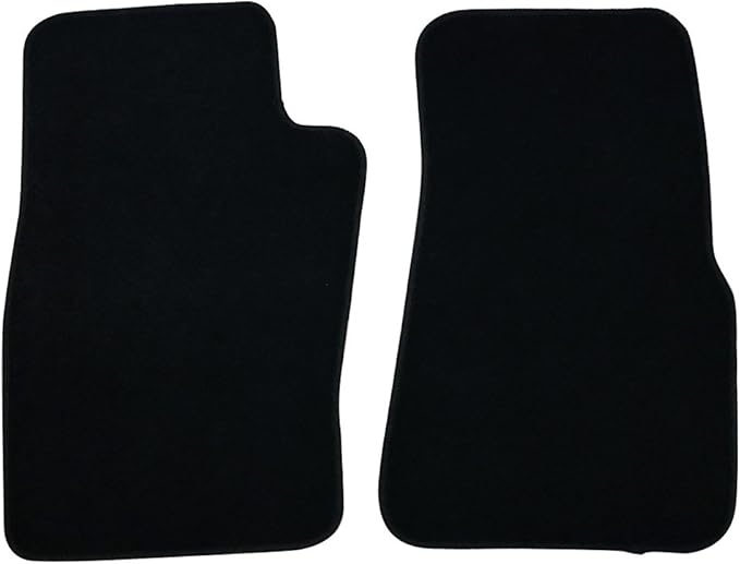 Floor Mats Compatible With 9602 Ford Ranger Black Nylon