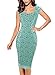Oxiuly Women's Lace Mesh Stretch Work Bodycon Party Cocktail Dress OX180
