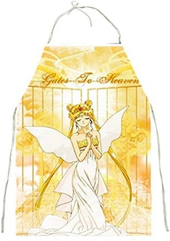 Queen Neo Serenity Sailor Moon Full Print Apron for Cooking, BBQ, Gardening, or Painting