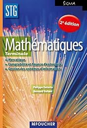 Mathématiques, terminales STG