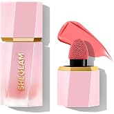 SHEGLAM Color Bloom Liquid Blush Makeup for Cheeks Matte Finish -004 Hot Topic