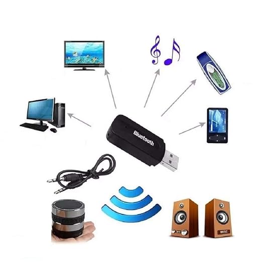Techgadget Wireless USB Bluetooth Receiver Adapter Amazon.in Electronics