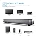 Sound Bar -TV Surround Soundbar Wired and Wireless Bluetooth Sound Bar Speaker for TV/PC/Tablet/Smartphone(Included Audio Cable, Dual Connection Methods, Remote Control）