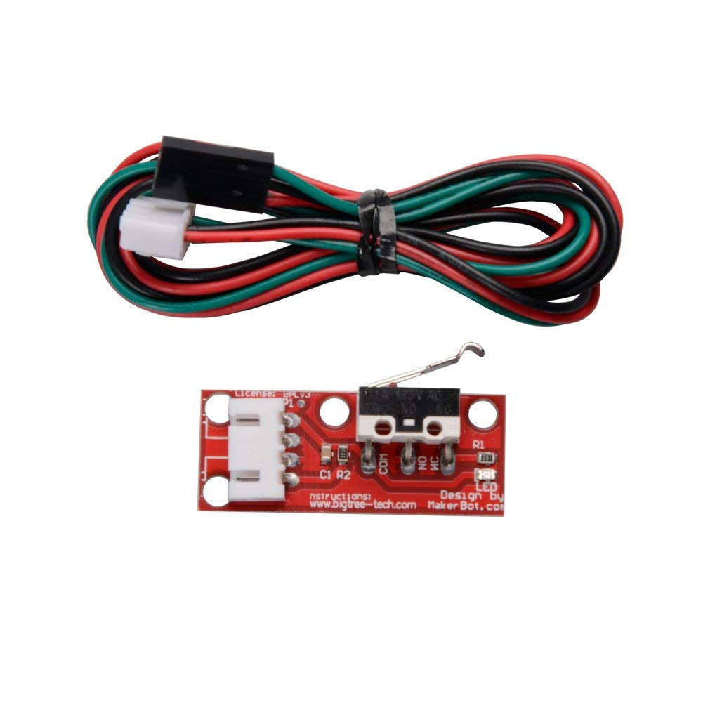 Bkinsety 9 Stücke Mechanische Endschalter mit Kabel For 3D Printer RepRap Prusa Mendel CNC for Arduino Mega 2560 RAMPS 1.4